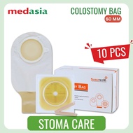 10 pcs Surgitech Colostomy Bag 60mm