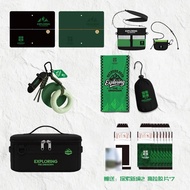 Collectibles Card Cloth Bag From Documentary Exploring the Unknown with Wang Yibo Official Photocard
