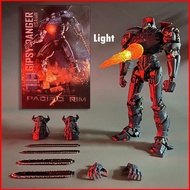 Light Pacific Rim 2 Gipsy Danger Action Figure Mecha Model Dolls Toys For Kids Home Decor Gifts Coll