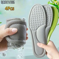 GESH1VX65 4PCS Feet Orthopedic Shoe Sole, Odorproof AbsorbSweat Sport Insole,  Breathable Feet Care 