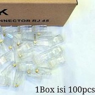 ◊ Connector Rj45 NYK content 100pc - Connector Rj 45 ۞