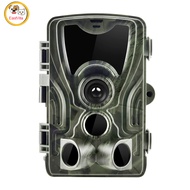 HC-801A Outdoor Solar Trail Camera IP65 Waterproof Frogproof 2.7K Infrared Tracking Solar Powered Ce