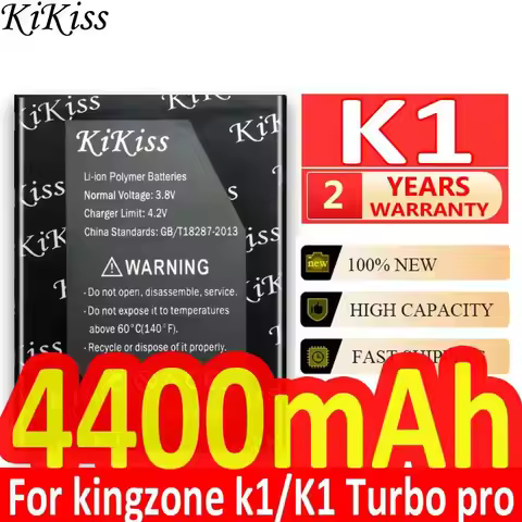 4400mAh Lightweight Mobile Phone Battery For Kingzone k1 K1 Turbo Pro