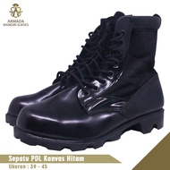 Black Canvas PDL Shoes | Canvas PDL Shoes