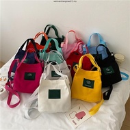 Gs Korea Fashion Hot Sale Premium Canvas Fashion Sling Bag Handbag