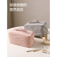 Beg Solek Berkapasiti Besar Kosmetik Model Baharu Perjalanan Mewah Pegang Tangan 2025 Beg Storan Mud