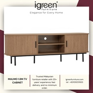 MADE IN MALAYSIA IGREEN HOME FURNITURE MALMO 1.8M TV CABINET PREMIUM QUALITY 家具