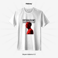 T-Shirt | Band T-Shirt | Bryan Adams V.2 Premium Cotton Combed 24s
