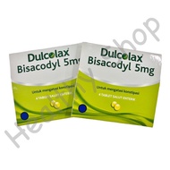 Dulcolax Bisacodyl 5 mg (contains 4 tablets)