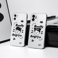 AUG8 STORE 憤怒情侶iPhone手機殼 / 霧面磨砂電鍍