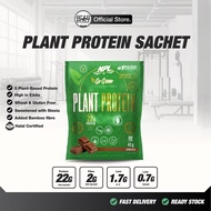 NPL Plant Protein (Sachet 1x 43g), Protein, Supplement, Supports a Vegan lifestyle, Stevia.
