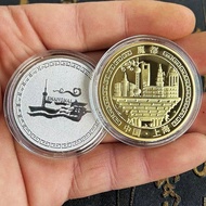 Modu Shanghai Oriental Pearl Commemorative Coin Prosperous City Coordinate Coin Cultural Creative Gi