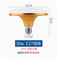 DDS - LED節能飛碟燈E27螺口（白光 無頻閃30w）#N249_ 005_ 247