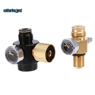 PCP Air Tank Cylinder Regulator Adjustable Pressure 0-2800Psi &  Tank Pin Valve 300Bar