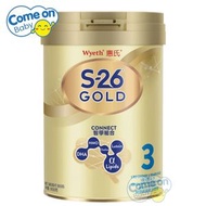惠氏 - 惠氏 Wyeth S-26 GOLD 3號 (1至3歲幼兒) 850克 (08305) (到期日: 2027/06/23) <香港行貨>
