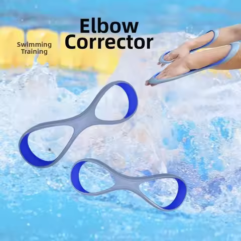 8 Shape Swimming Paddles Ergonomic Shape High Elbow Design Forearm Fulcrum Fin Wear Resist Teaching 