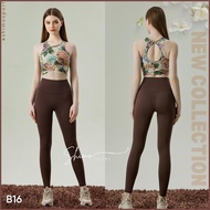 Bộ đồ tập yoga gym B16 (form nhỏ) hàng Quảng Châu cao cấp set đồ tập yoga gym vải co giãn 4 chiều th