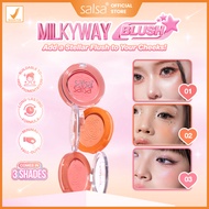 SALSA Galaxy Blush – Blush On | Douyin Korea MakeUp | Makeup Makeup | Blush | Cheek Makeup | High Pi