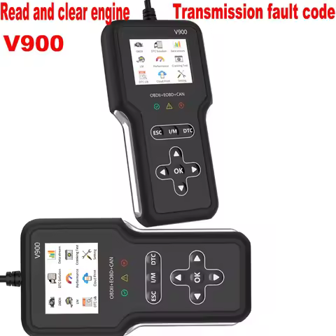 V900 Multi-Function OBD2 Vehicle engine Fault Code Reader and clear Diagnosis OBD II EOBD CAN Read F