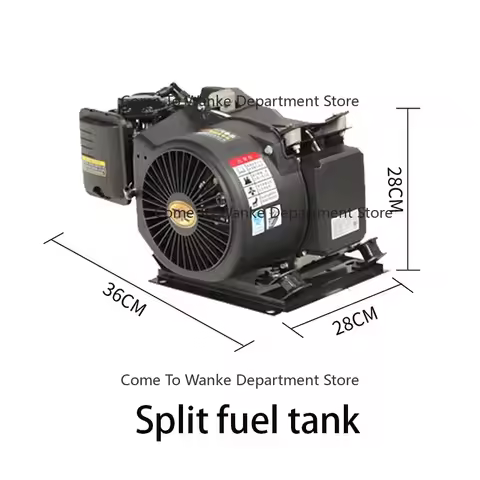 4/5/6KW EV Range Extender 48-72V DC Low Noise Generator For Four Wheeler
