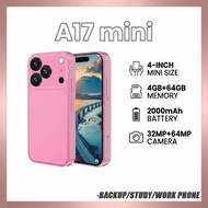 [SIMTCHE]Exquisite Mini Smartphone 4.0" 4G LTE Dual SIM 4GB+64GB 32MP+64MP Camera Android 9.0 Small 