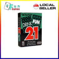 [SG STOCK] Drink Fun 21 – Party Drinking Game  Classic Conversation Card Game