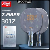 Original DHS Hurricane 301Z Table Tennis Blade 5 Wood 2 Internal ZC Fiber Ping Pong Blade H-301Z Ori
