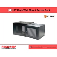 [CUSTOM BUILT] ST Rack 6U Wall Mount Server Rack (Perforated/Perspex)