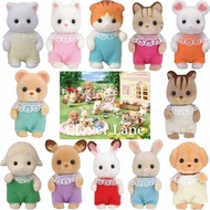 Sylvanian Families Baby Persian Cat Rabbit Deer Sheep Husky Calico Critters Doll House Toys