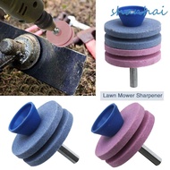 SHANHAI Lawn Mower Sharpener Stone Grinding Drill Sharpening Drill Grinding Sharpener Stone