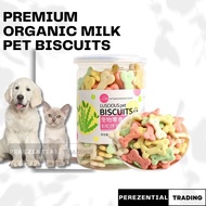 [ ORGANIC NATURAL PET BISCUITS DOG AND CAT TREATS ] LUSCIOUS PET BISCUIT CALCIUM BISCUITS TEETH CLEANER DEODORIZER