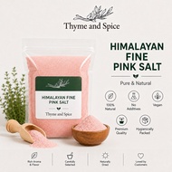 Pink Himalayan Salt, Fine Himalayan Pink Salt, Granules Himalayan Pink Salt (100g, 250g)