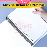 Alimo Notebook Refill / Refill Paper / Loose Leaf A5 A5 Binder Filling File Paper 50 Sheets