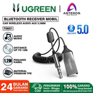 UGREEN Kabel Bluetooth Car Reseiver Head Unit AUX 3.5mm Audio Adapter