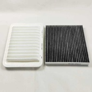 37 Cabin 4 AC Filter 87139-0N010 + Engine Air 17801-0D060 For TOYOTA COROLLA RAV 4 AURIS ALLION +