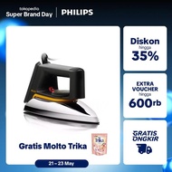 Philips Classic Dry Iron HD1172/99 - Black Non-Stick Sole, iron, Philips iron, clothes iron, Philips