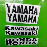 Sticker cutting motor HONDA, YAMAHA DAN KAWASAKI