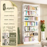 MOLORE | Library Steel Floor Bookshelf Simple Metal Storage Shelf