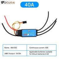ESC không chổi than hai chiều 20A/30A/40A/50A không cần hiệu chỉnh đột quỵ bướm ga cắm và chạy