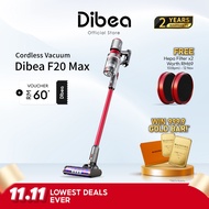 Dibea F20 Max Cordless Vacuum Cleaner Powerful 25,000 PA Suction