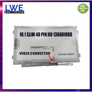 10.1 SLIM 40 PIN HD 1366X768 B101AW06 V.1 LTN101NT05 LAPTOP SCREEN