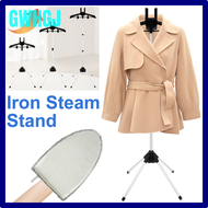 GWHGJ New Iron Steam Stand Set with Hand-held Ironing Board Heavy-Duty Handheld Garment Steamer Rack Adjustable Standing Ironing ERGET