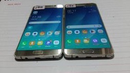 零件機~SAMSUNG Galaxy NOTE5可開機螢幕有裂正常用~無鎖~新北市歡迎自取~