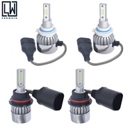 Ice Blue 9007 LED Headlights+ 9006 Fog C6 For 2002-2005 Dodge Ram 1500 2500 3500
