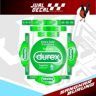 Stiker Decal Sangkar Murai DUREX Tebok Setiker Kandang murai no 1 2 3