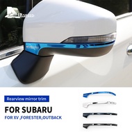 ABS Car Rearview Mirror Trim Decals Car Sticker for Subaru XV Forester Outback Accessories