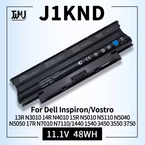 J1KND Laptop Battery for Dell Inspiron 13R N3010 N3110 14R N4010 N4050 15R N5010 N5110 N5030 17R N70