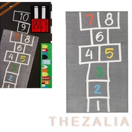 Toy carpet, grey/HEMMAHOS