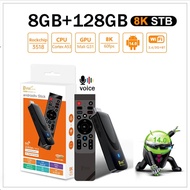 TV98 ATV X7 Smart TV Stick 8GB 128GB Android 14.0 Rockchip RK3518 Quad Core Dual WiFi 4G 5G BT5.0 Ka
