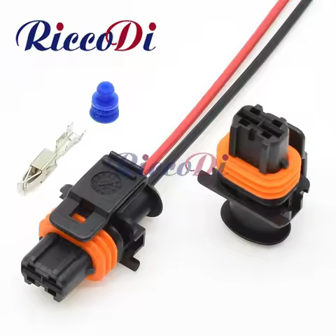 1 Set 2 Pin 1928403137 Automotive Common Rail Diesel Injector Plug Connector Wiring Harness Socket F